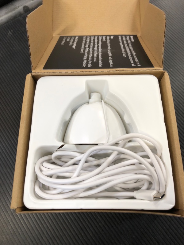 Photo 1 of Rounkin Charge Stand for Google Nest Cam Battery,Wired Tabletop Stand Replacement with 9.8 Feet Cable for Nest Cam,Charging Base for Google Nest Cam Battery(Nest Cam NOT Included) White
