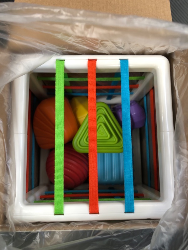 Photo 1 of MINGKIDS Montessori Toys for 1 Year Old, 6 Pc Multi Sensory Shape, Toddler Developmental Learning Birthday Gifts, Baby Toys 12 Month