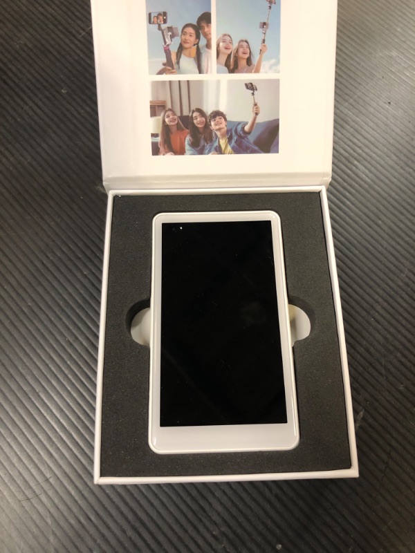Photo 1 of Vlog Selfie Monitor Screen iPhone, 4K 30fps Recording Wireless Screen Mirroring Connection with & Remote Control, Magnetic Back Camera Monitor for Vlog Live Stream TikTok, Compatible with All Phone