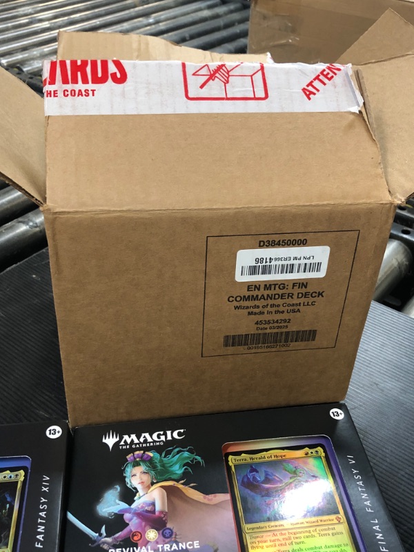 Photo 1 of Magic: The Gathering - Final Fantasy Commander Deck Bundle (Includes All 4 Decks)