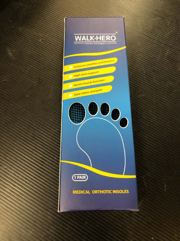 Photo 1 of Plantar Fasciitis Insoles for Men Women - Orthotics Inserts, Shoe Insoles Arch Support Flat Feet Inserts Work Boot Insoles for Standing All Day (Mens 8-8 1/2 | Womens 10-10 1/2)