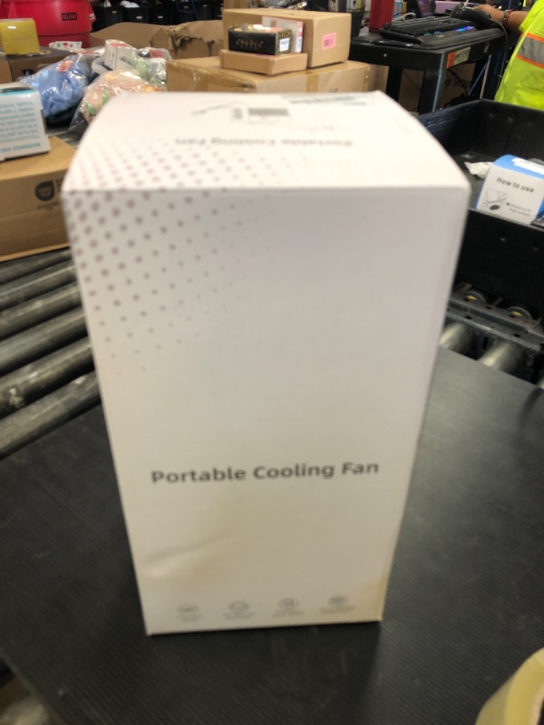 Photo 1 of ecoCalm Portable Air Conditioners, Evaporative Air Cooler with 1.7L Water Tank, Adjustable Cooling Fan with Humidifier & 7H Timer For Car Home, Office, Desk, Outdoor