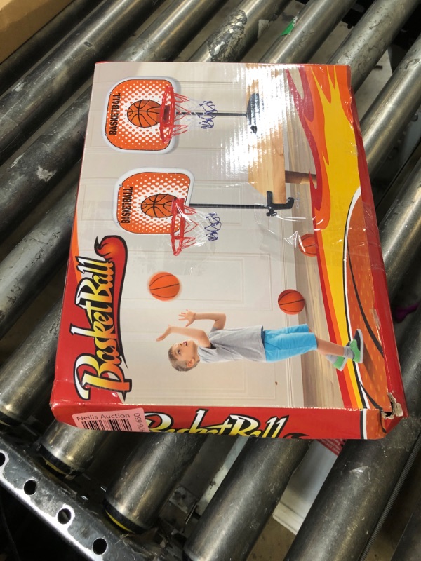 Photo 1 of Indoor Basketball Hoop Tabletop Basketball Hoop Indoor with Clips Mini Desktop Basketball.Hoop Set with Two Balls Mini Hoops for Desk Table Bedroom Basketball Toys for Kids and Adult