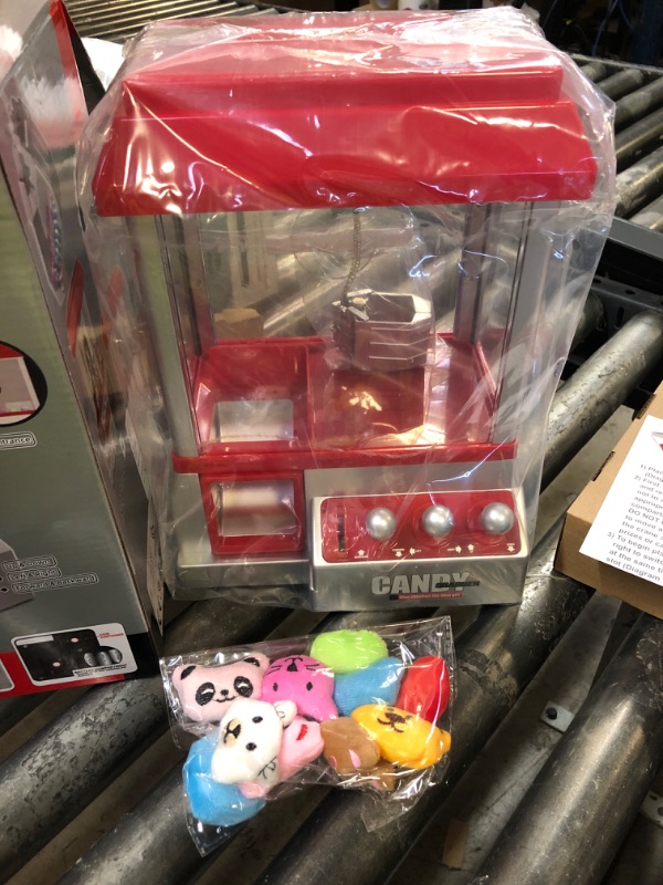 Photo 1 of Claw Machine for Kids Toy Mini Claw Machine Candy Grabber Prize Dispenser Vending Machine Arcade Game Machines for Home Party Christmas Birthday Gifts Cool Girl Toys