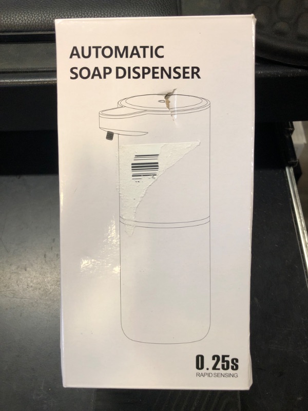 Photo 1 of Gotofine Automatic Foaming Soap Dispenser, 4-Level Adjustable Foam, Wall Mount, USB Rechargeable, 12.8oz/380ml, Touchless Hand & Dish Soap Dispenser for Bathroom, Kitchen, Hotel, Restaurant