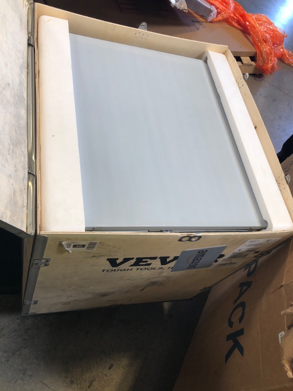 Photo 1 of VEVOR Commercial Ice Maker, 360LBS/24H Ice Making Machine with 330.7LBS Large Storage Bin, 700W Auto Self-Cleaning Ice Maker Machine with 3.5-inch LED Panel for Bar Cafe Restaurant Business