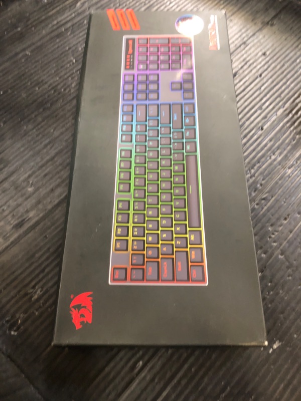 Photo 1 of Redragon K556 PRO Upgraded Wireless RGB Gaming Keyboard, BT/2.4Ghz Tri-Mode Aluminum Mechanical Keyboard w/No-Lag Connection, Hot-Swap Linear Quiet Red Switch