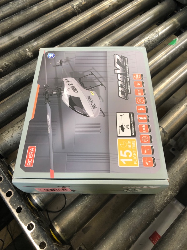 Photo 1 of GoolRC C129 V2 RC Helicopter, 4 Channel Remote Control Helicopter with 6-Axis Gyro, 2.4GHz RC Aircraft with 3D Flips, Altitude Hold, One Key Take Off/Landing and 2 Batteries for Adults and Beginners
