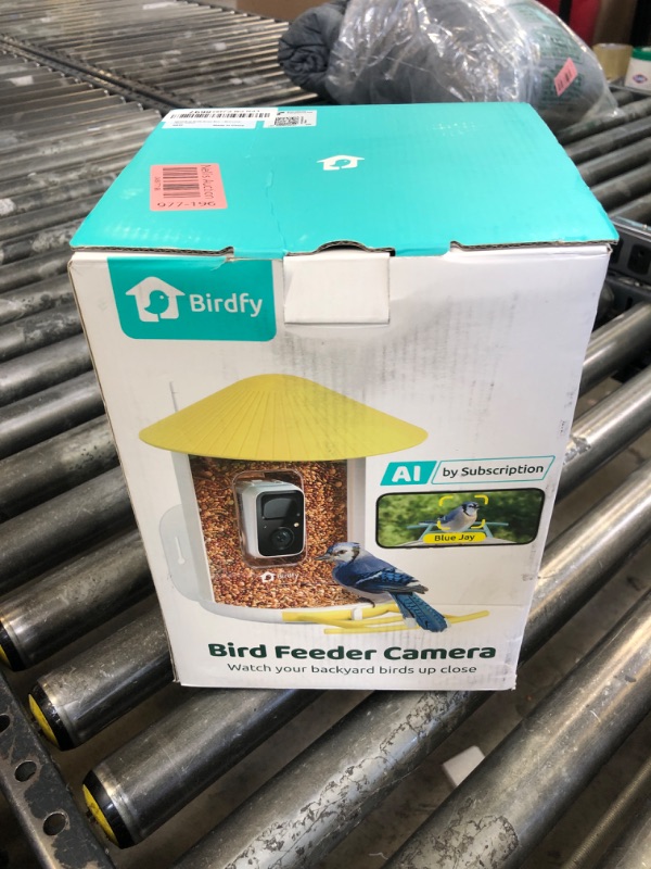 Photo 1 of NETVUE by Birdfy Smart Bird Feeder with AI Camera Solar Powered, 2MP Wireless Wildbird Watching, Live Stream & Night Vision, Auto-Capture & Notify, Collection & Cloud Storage (AI by Subscription)