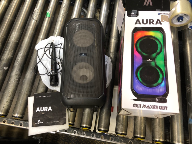 Photo 1 of MAXPOWER AURA BLUETOOTH SPEAKER 