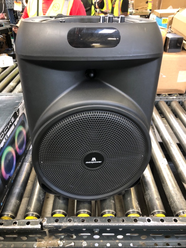 Photo 1 of Max Power Rumble 12" Woofer Bluetooth Trolley Speaker 