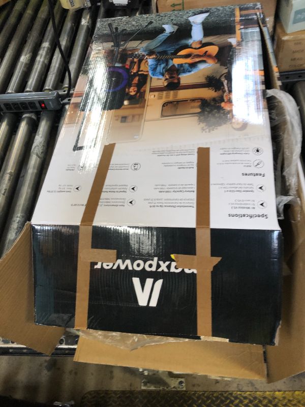 Photo 1 of Max Power Rumble 12" Woofer Bluetooth Trolley Speaker