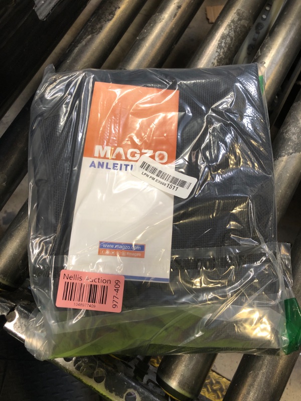 Photo 1 of MAGZO Upgraded Thicker 250g/m² Magnetic Screen Door Fit Door Size 32 x 80 Inch, Mesh Size 34" x 81", Reinforced Heavy Duty Windproof Net Screen with Magnet for Front/Back/Sliding/Patio