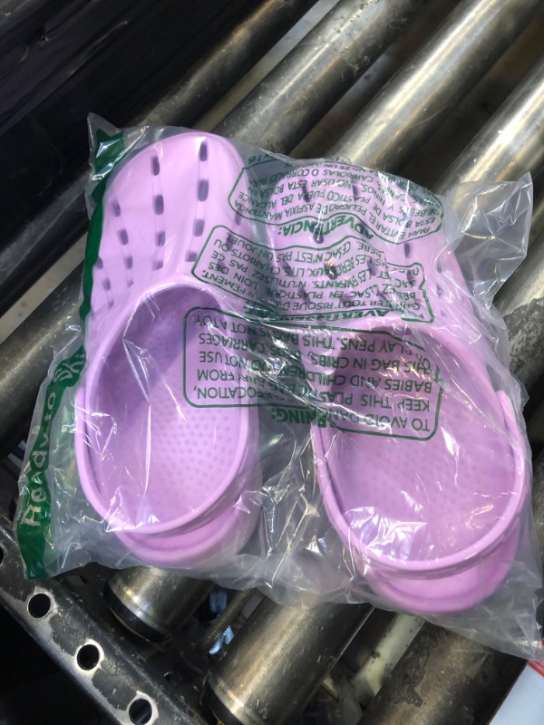Photo 1 of SIZE 4 SLIP ON SLIPPERS 
