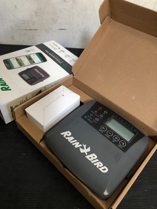 Photo 1 of Rain Bird ST8I-2.0 Smart Indoor WiFi Sprinkler/Irrigation System Timer/Controller, WaterSense Certified, 8-Zone/Station, Compatible with Amazon Alexa