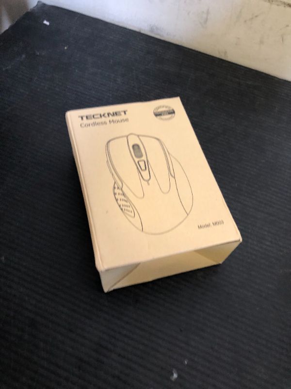 Photo 1 of TECKNET Wireless Mouse, 2.4G Ergonomic Optical Mouse, Computer Mouse for Laptop, PC, Computer, Chromebook, Notebook, 6 Buttons, 24 Months Battery Life, 2600 DPI, 5 Adjustment Levels