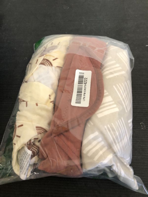 Photo 1 of SwaddleMe by Ingenuity Monogram Collection Baby Swaddle, 100% Cotton, Improves Sleep & Calms Startle Reflex, 0-3 Months, Pocket Fold Design for Easy Changes, 1.0 TOG, 3-Pack - Rising Sun