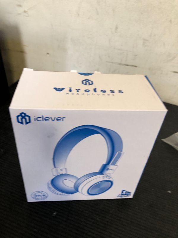 Photo 1 of iClever BTH03 Kids Bluetooth Headphones, Colorful LED Lights, 35H Playtime, Bluetooth 5.4,Type C Fast Charging, Safe Volume, Stereo Sound Mic,On Ear Kids Wireless Headphones for iPad Airplane (Black)