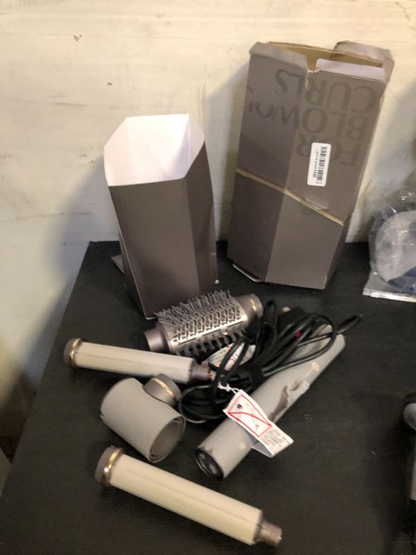 Photo 1 of T3 Aire 360 Multi-Styler & Blowout System, Rapid Drying Hair Dryer, Ceramic Curling Attachments, Oval Brush & Drying Concentrator | Blowouts & Long-Lasting Curls