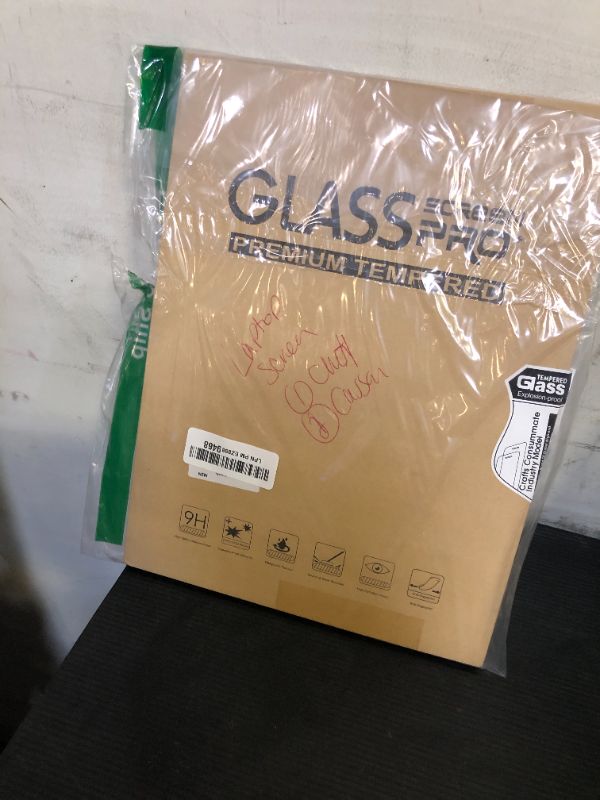 Photo 1 of 2 Pack 14 inch Laptop Screen Protector Tempered Glass (309x174mm/ W x H) for 14" HP/Dell/Sony/ASUS/Samsung/Lenovo/Acer/MSI/LG/Razer Blade 14" 16:9 Laptop, 9H Hardness, Anti Fingerprint, Bubble Free