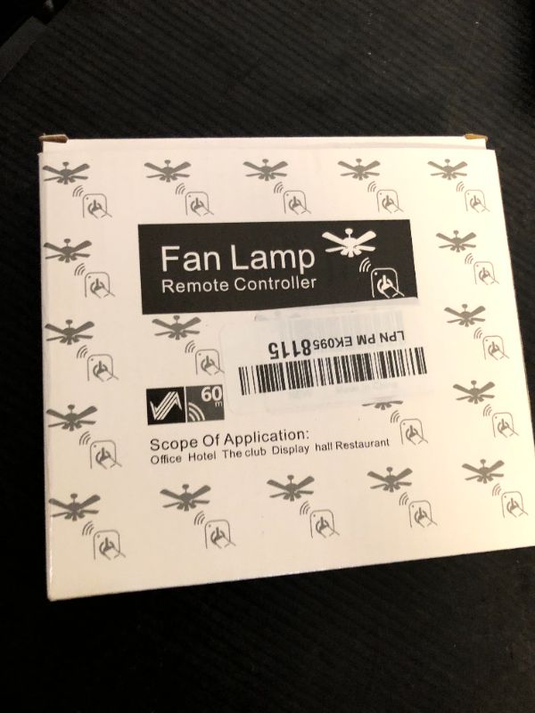 Photo 1 of LPHUMEX Universal Ceiling Fan Remote Control Kit, 3-in-1 Ceiling Fan Light Timing & Speed Remote, for Hunter/Harbor Breeze/Westinghouse/Honeywell/Other Ceiling Fan lamp