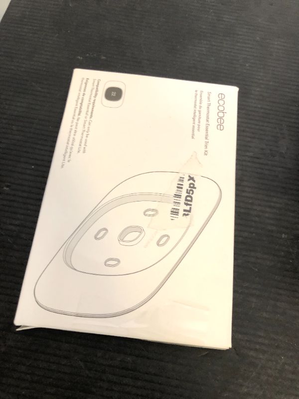 Photo 1 of ecobee Trim Plate - Made for ecobee Smart Thermostat Essential - Programmable WiFi Thermostat Accessory