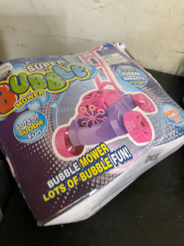 Photo 1 of ArtCreativity Bubble Lawn Mower for Toddlers 1-3, Kids Bubble Machine for 1-Year-Old Girl Gifts, Summer Outdoor Push Gardening Toys for Kids Age 1 2 3+ Birthday Gifts for Preschool Girls