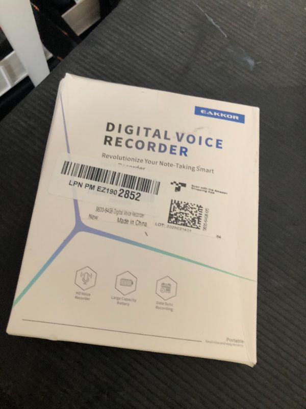 Photo 1 of Magnetic Voice Recorder,64GB Audio Recorder,Digital Voice Recorder with Al-Triple Noise Cancellation,Voice Activated Recorder with Playback,Mini Recording Device for Lectures,Meetings,Interviews