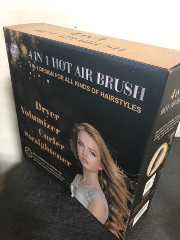 Photo 1 of Nycoba Hair Dryer Brush, Multifunctional Hot Air Brush with Adjustable Heat Settings for Different Hair Types, Negative Ion Technology & Quick Drying