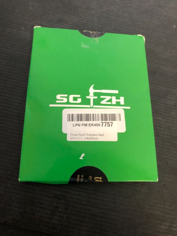 Photo 1 of #10 x 1" Wood Screw 100Pcs Truss Head Phillips 18-8 (304) Stainless Steel Fast Self Tapping Screws by SG TZH