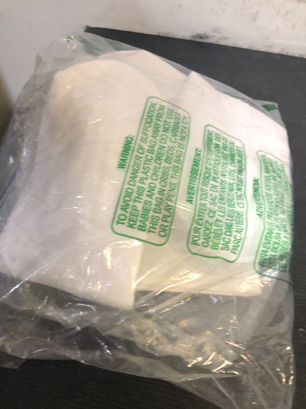 Photo 1 of PATIKIL 4 Inch Ring Filter Socks 5 Micron, 4 Pack Mesh Bags Pool Skimmer Basket, White