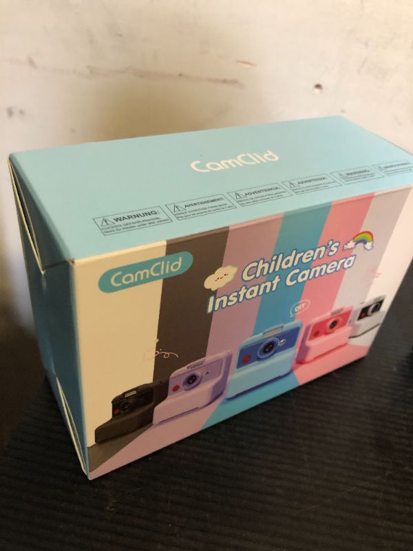 Photo 1 of Kids Camera Instant Print, 48MP/2.5K UHD Kids Instant Print Camera, Christmas Birthday Gifts for Girls and Boys, 3.0" Screen with Print Paper & 32G Card, Toddler Toy for Age 3-14 (Purple)
