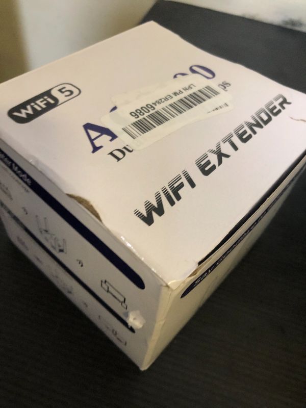 Photo 1 of 2025 AC2100 WiFi Extender - WiFi Extender Signal Booster with Gigabit Ethernet Port, WiFi Booster Dual-Band(5.8G&2.4G) Coverage to 12888 sp.ft, Faster Speed, Compatible with Multiple Devices
