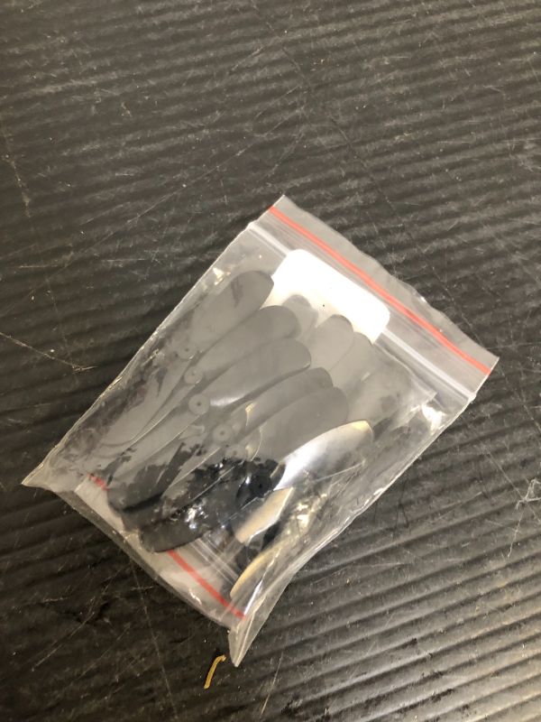 Photo 1 of skrnrhrery The Propeller Blades, UAV Propeller Used to Remote Control The Glider Special Nylon 46 Mm Blade Shaft 0.8 Mm of Positive and Negative Mini UAV Propeller Aircraft Parts