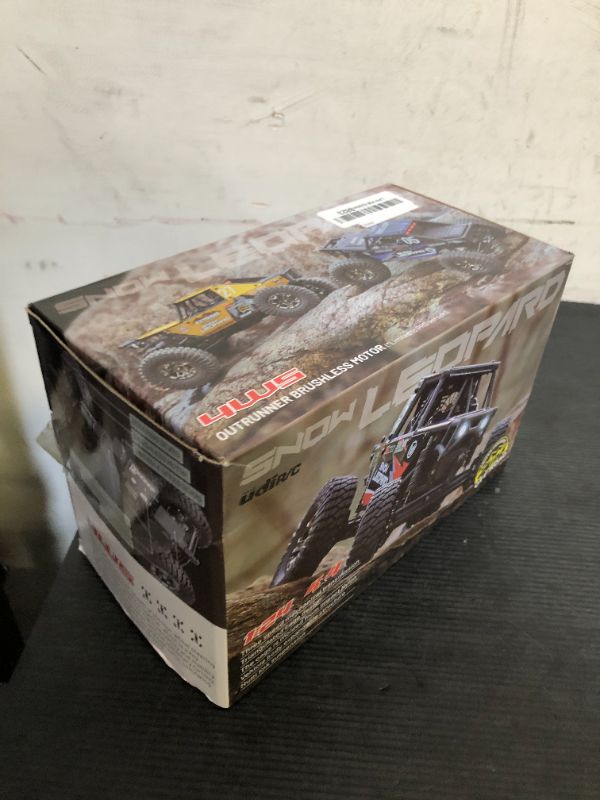 Photo 1 of captainrc 1/24 RC Crawler Car UDI RC UCX2405PRO 4wd Mini Climb Racing Brushless Motor 4 Wheel Steering 3 Speed Transmission RTR Toy (Black)