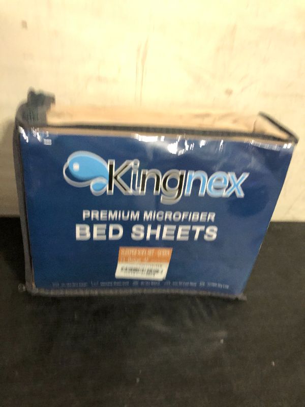 Photo 1 of Kingnex Sofa Bed Sheets Queen for Sleeper Sofa Bed with 4-6 Deep Pocket Soft Double Brushed 1800 Microfiber 4 Piece Bedding Set (60"x74"x6") Beige
