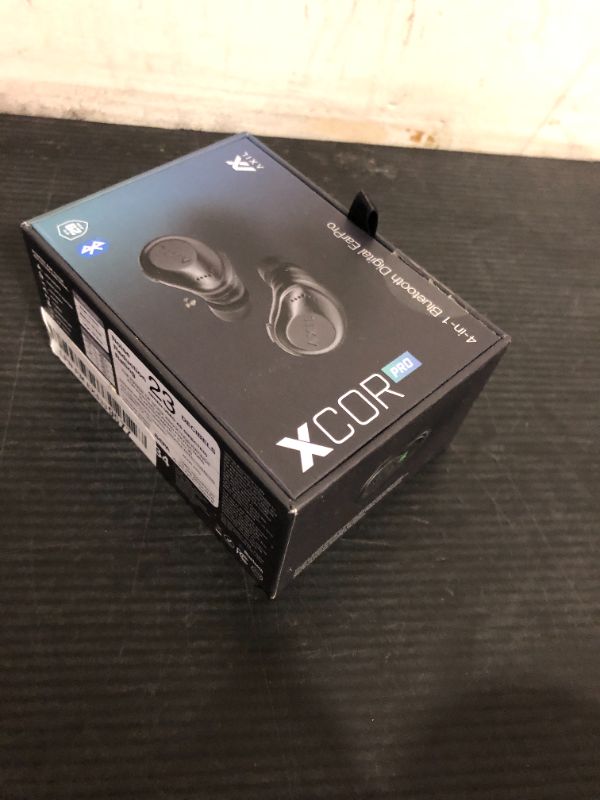 Photo 1 of AXIL XCOR PRO Wireless Earbuds Bluetooth — HearPRO Buds with Touch Control — Bluetooth Enhancement — Hearing Protection — Dust & Water Resistant — Wind Resistant True Wireless Earbuds.
