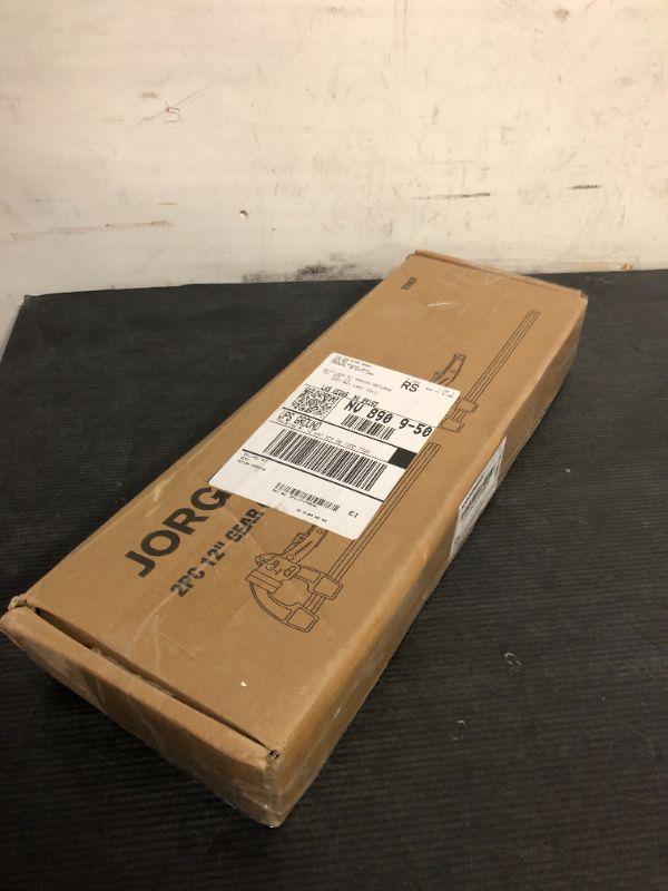Photo 1 of Jorgensen 12-inch Bar Clamp Set, Bar Clamp for Woodworking, Quick Release Gear Clamp with 600 lbs Load Limit - 2 Pack