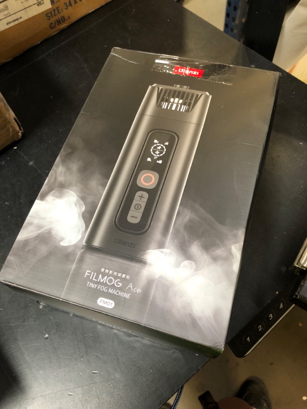 Photo 1 of Portable  Machine Handheld Fog Machine w Remote Control Fogger - ULANZI FM01 FILMOG Ace Portable Fog Machine for Photography, Outdoor Events, Parties, Stage Effects, Weddings, R001