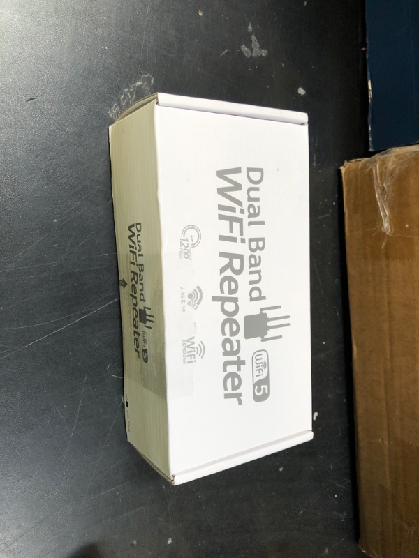 Photo 1 of WiFi Extender, WiFi Extender Signal Booster, WiFi Booster, Covers Up to 12880 Sq.ft and 105 Devices, Dual Band Wireless Repeater, WiFi Repeater, WiFi Extenders Signal Booster for Home