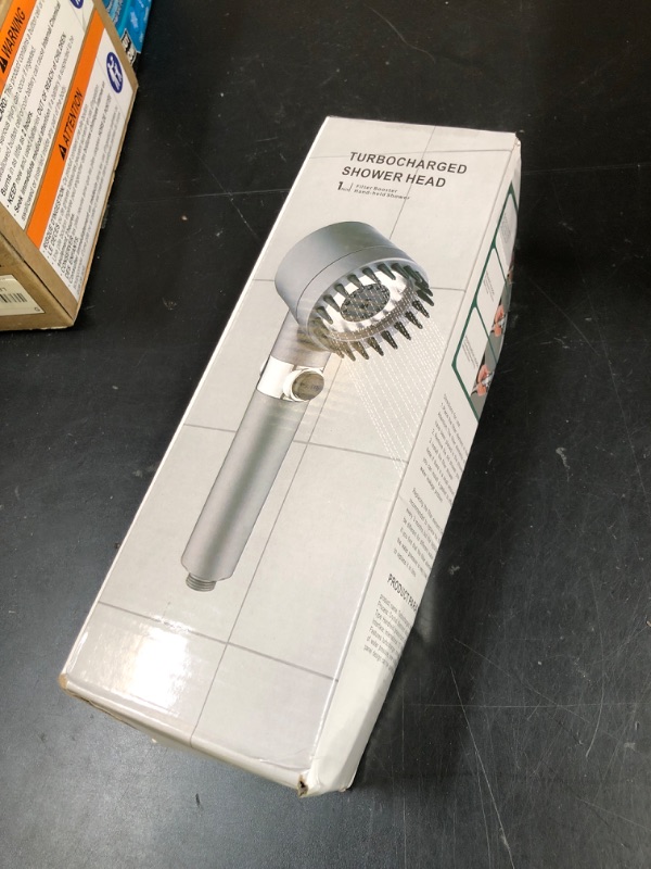 Photo 1 of Ion Drops Filtered Showerhead with Hose - Handheld Shower Head for Enhanced Water Ionization