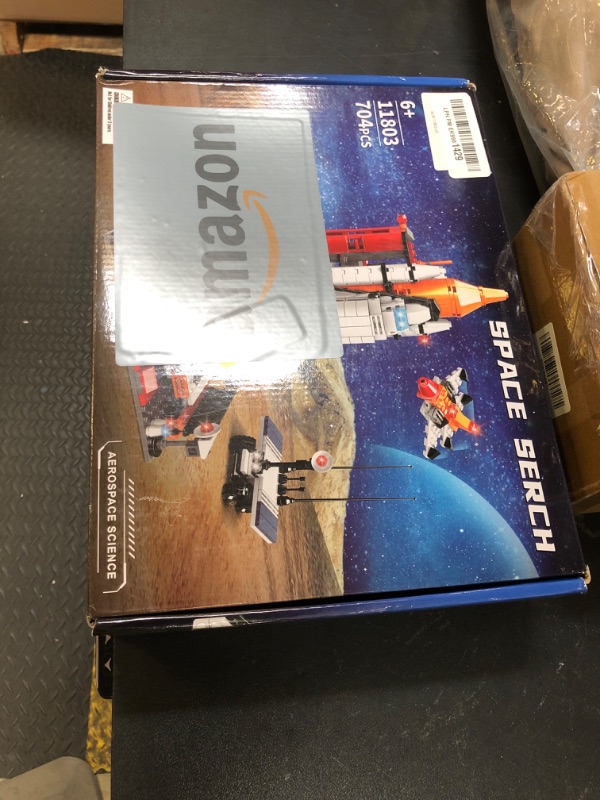 Photo 1 of BIZNESMEN 704 PCS Space Shuttle Exploration Rocket Launch Center Block Set, 4-in-1 STEM Aerospace Rocket Building Block Toys for Boys and Girls Ages 6 7 8 9 10 11 12, Ideal for Holidays and Parties