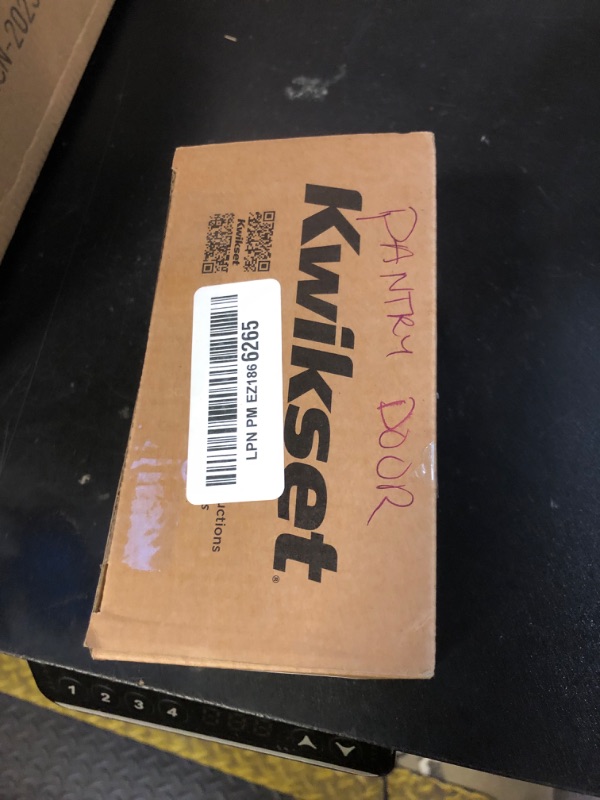 Photo 1 of Kwikset Milan Dummy Door Handle, Single Sided Lever for Closets, French Double Doors, and Pantry, Satin Nickel Non-Turning Reversible Interior Push/Pull Lever