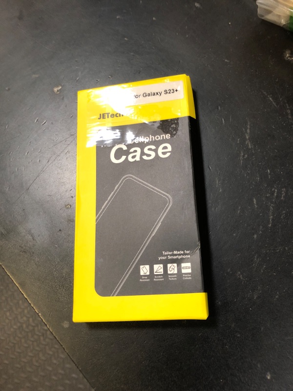 Photo 1 of JETech Case for Samsung Galaxy S23+ / S23 Plus 5G 6.6-Inch, Non-Yellowing Shockproof Bumper Protective Phone Cover, Anti-Scratch Hard PC Back (Purple)