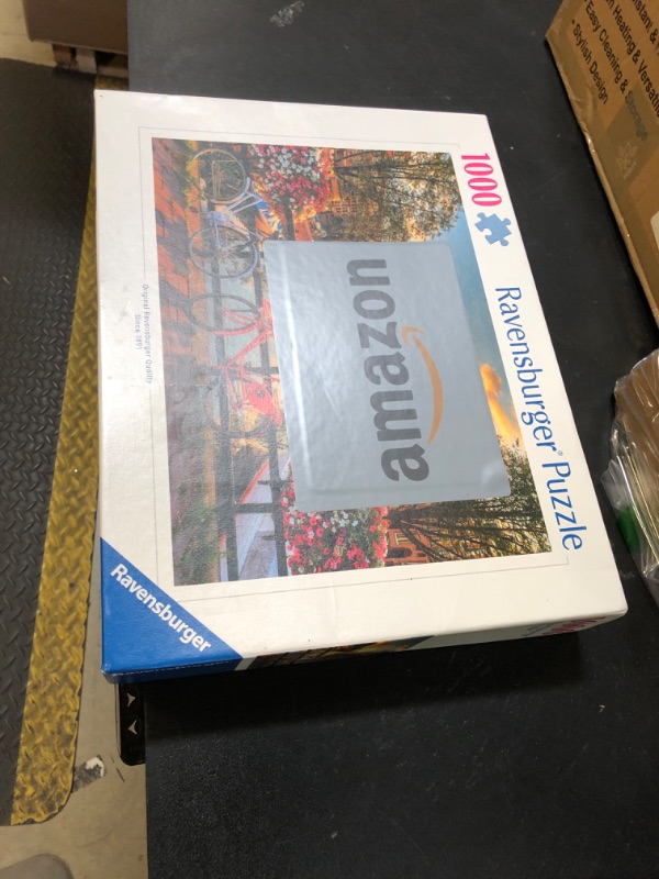 Photo 1 of Ravensburger Bicycles in Amsterdam 1000 Piece Jigsaw Puzzle for Adults - 12000662 - Handcrafted Tooling, Made in Germany, Every Piece Fits Together Perfectly