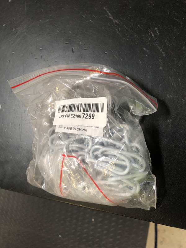 Photo 1 of 6 Feet Industrial White Light Fixture Chain, Adjustable Metal Pendant Chandelier Chain Extension with Detachable Link, Maximum Load is 66 Pounds
