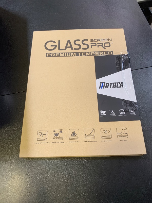 Photo 1 of Mothca Matte Glass Screen Protector for iPad 10.2 Inch(2021/2020/2019 Model, 9th/8th/7th Generation) [NOT Privacy] Anti-Glare & Anti-Fingerprint 9H Hardness Tempered Glass Film, Smooth as Silk