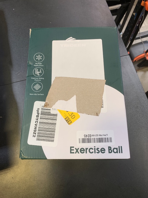 Photo 1 of Trideer Yoga Ball for Exercise, Pregnancy & Birthing, 5 Sizes Exercise Ball for Physical Therapy, Stability, Fitness, Quick Pump Included