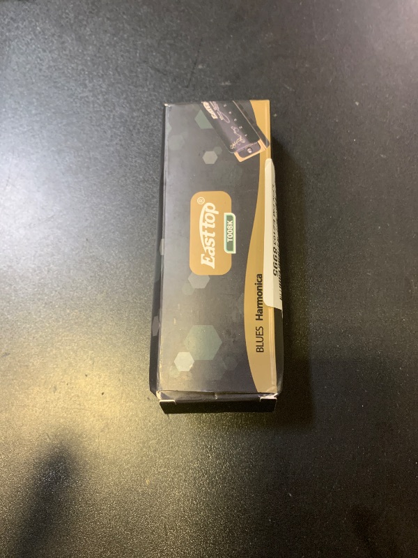 Photo 1 of East top Diatonic Harmonica Key of A 10 Holes 20 Tones 008K Blues Diatonic Mouth Organ Harmonica with Silver Cover, Standard Harmonicas For Adults, Professionals and Students