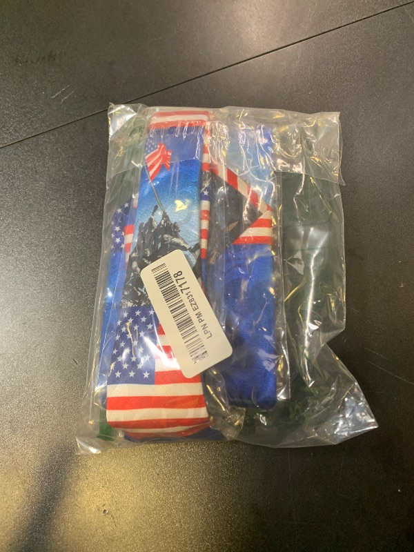 Photo 1 of Buy Your Ties MIL-327 -US Marine Corps Raising the Flag Mens Neck Tie